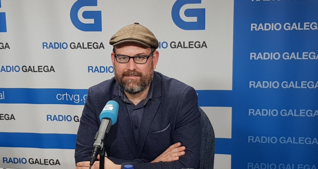 Martiño Noriega en la Radio Galega