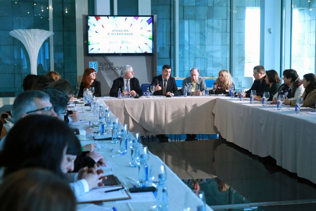 Reunión de Atención a la Diversidad con la Xunta de Galicia y entidades