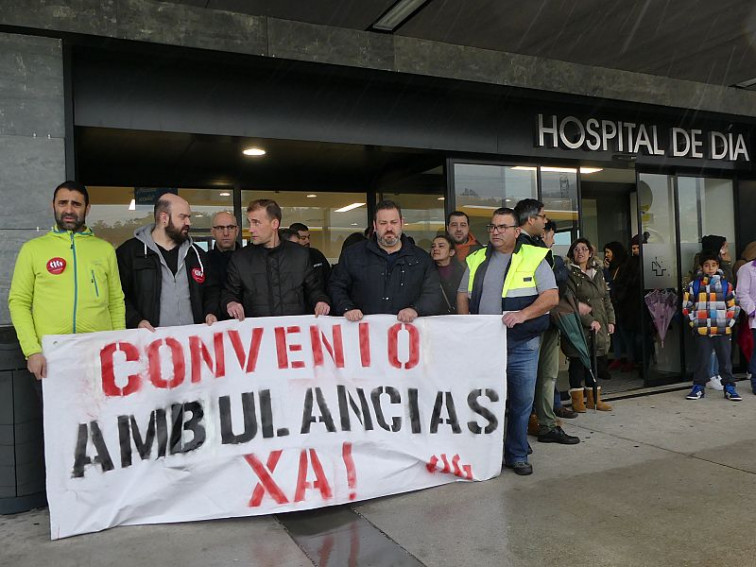 Riesgo de una huelga de ambulancias