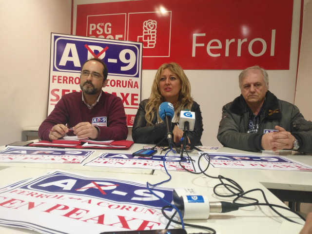Rueda de prensa del PSOE de Ferrol