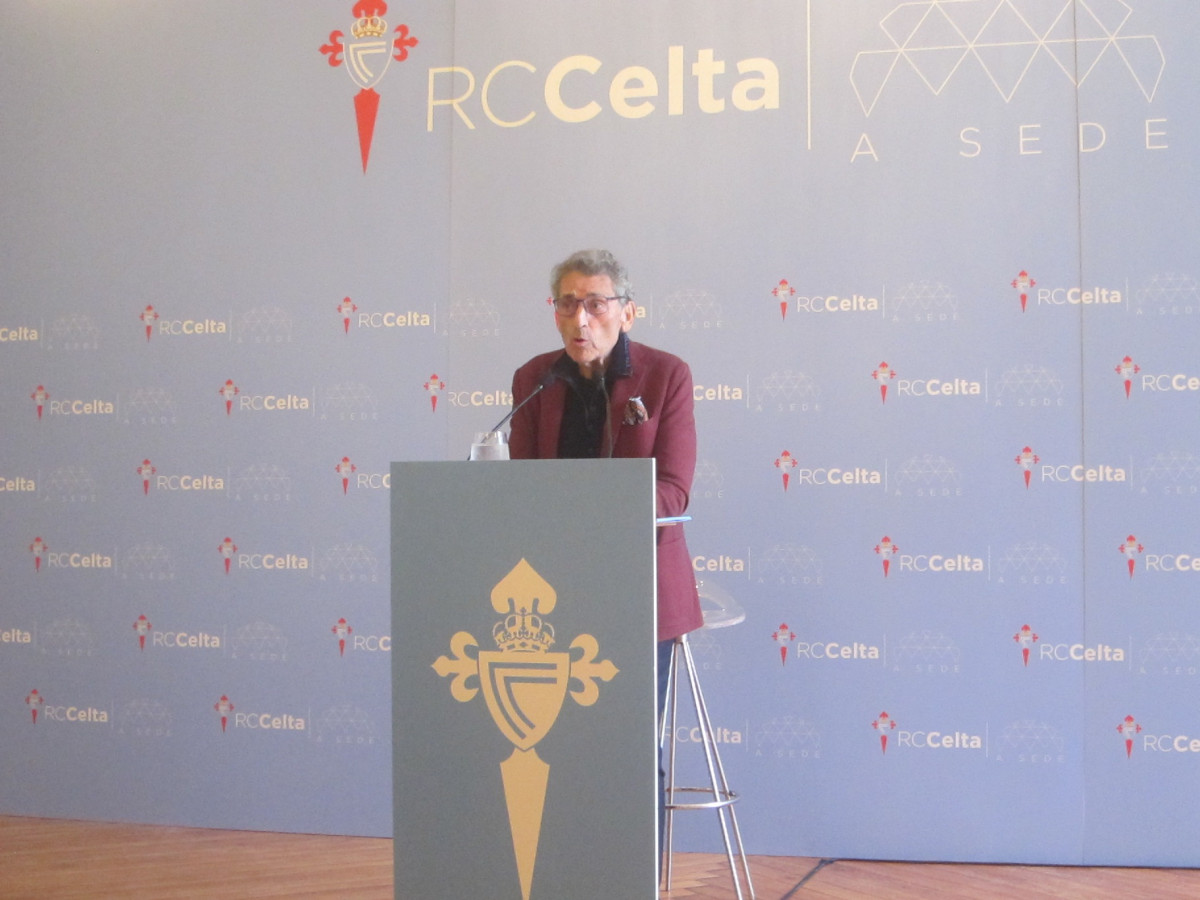 El presidente del RC Celta, Carlos Mouriño