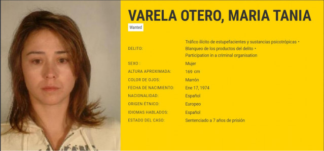 La narcotraficante Tania Varela