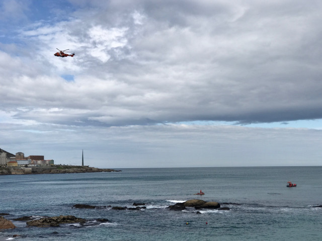 Búsqueda joven desaparecida en la costa de A Coruña