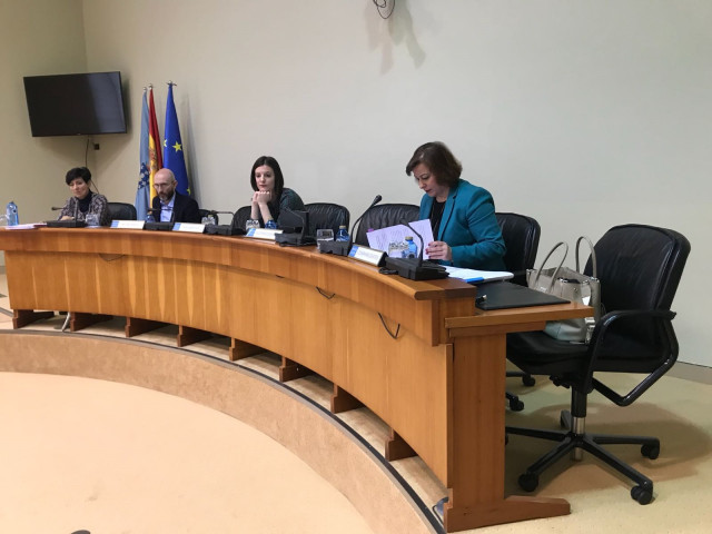 La secretaria xeral de Igualdade, Susana López Abella, comparece en la Cámara