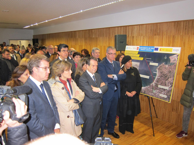 García Tejerina inaugura la nueva EDAR de Vigo