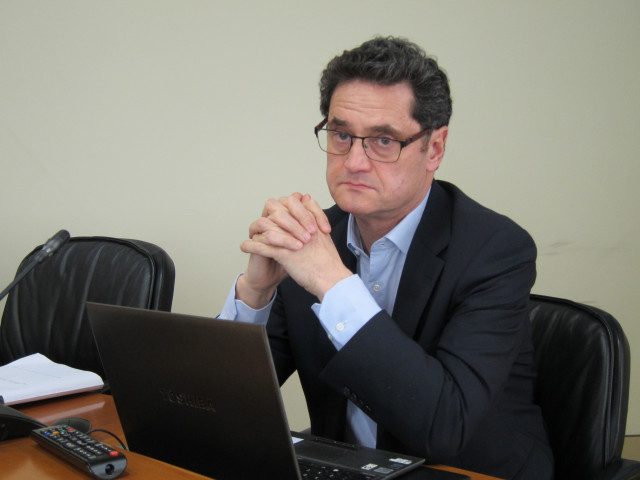 El director xeral de Ordenación Forestal, Tomás Fernández.