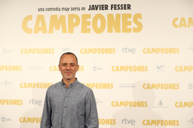 Photocall de la película Campeones con el actor Javier Gutiérrez
