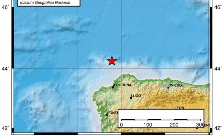 Tercer pequeño terremoto en Galicia en los últimos días