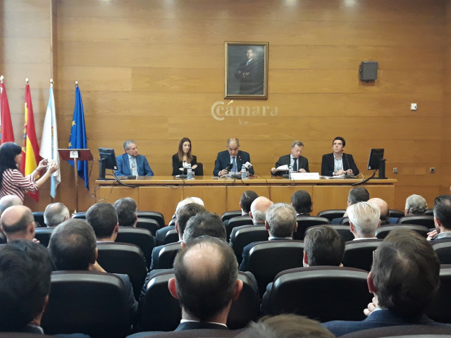 Pleno de la Cámara de Comercio de Pontevedra, Vigo y Vilagarcía. Abril 2018.