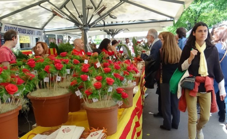 Un Sant Jordi de color y de todos