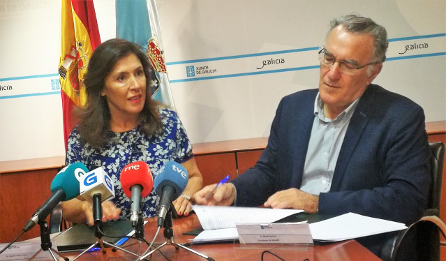 Firma del acuerdo de colaboración entre Medio Ambiente y Fegamp