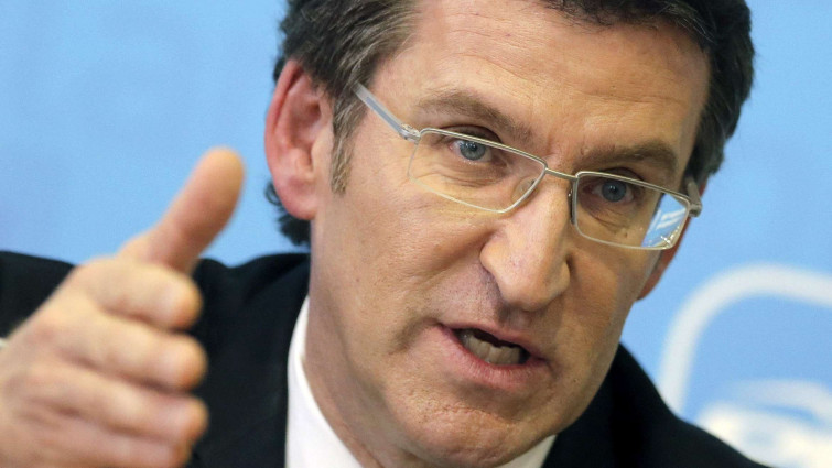 Nuñez Feijoo promete de nuevo bajar los impuestos a las empresas y a las familias gallegas.