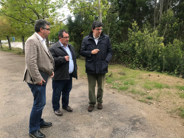 Javier Bas e Ignacio López-Chaves en Chapela