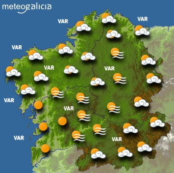 Predicciones para el 1 de mayo en Galicia.