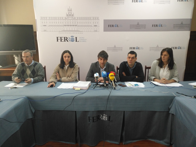 El gobierno de Ferrol presenta su primer presupuesto