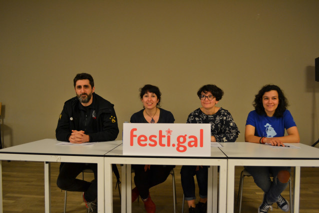 Presentación del manifiesto en apoyo al Festigal