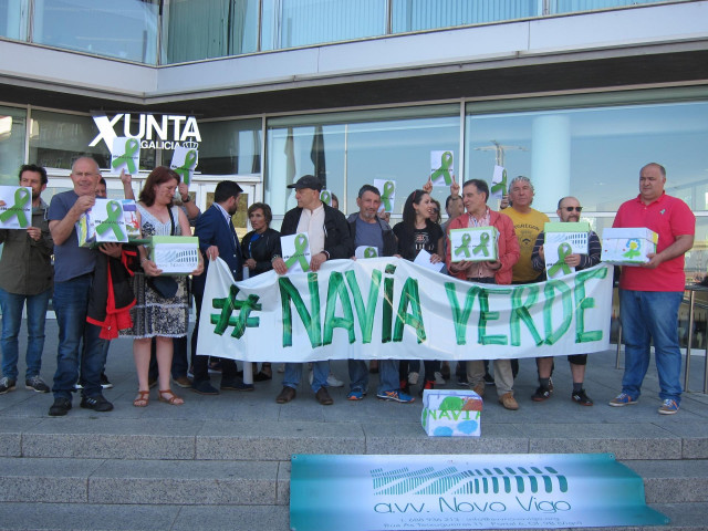 Vecinos Piden A La Xunta Una 'Navia Verde'