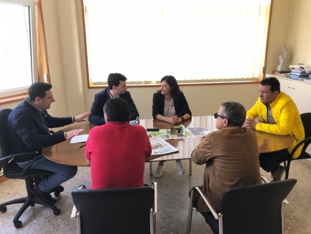 Gonzalo Caballero, en Cuntis