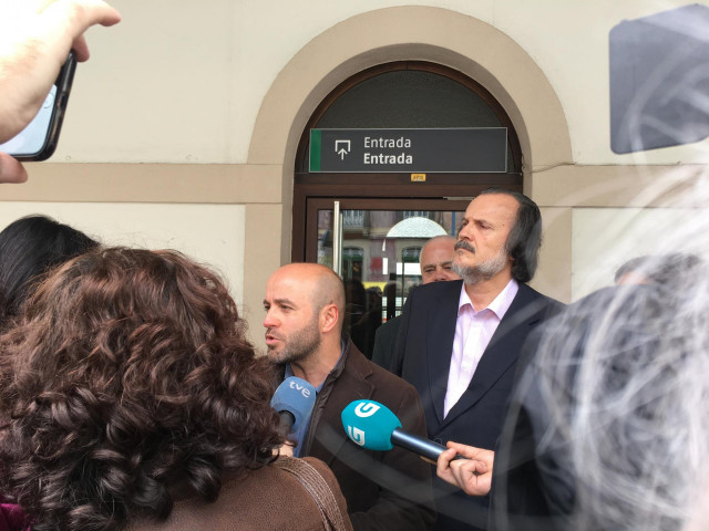 Luís Villares y Miguel Anxo Fernán Vello