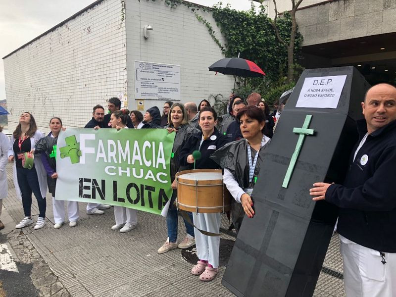 Chuac farmacia protesta