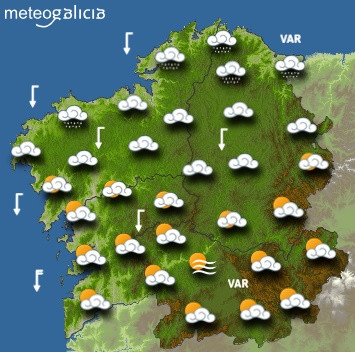 Predicciones para el martes 15 de mayo en Galicia