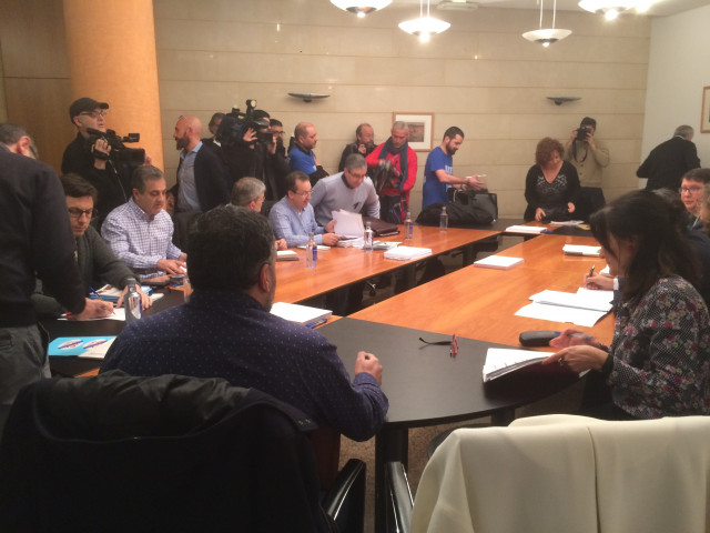 Reunión entre la Xunta y los sindicatos de justicia gallegos