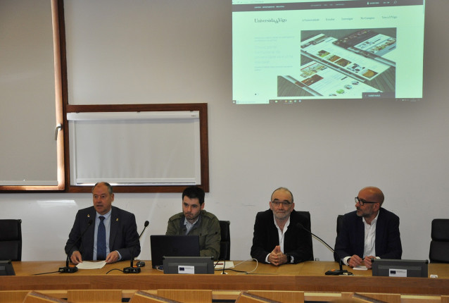 Presentación de la nueva web de la Universidade de Vigo