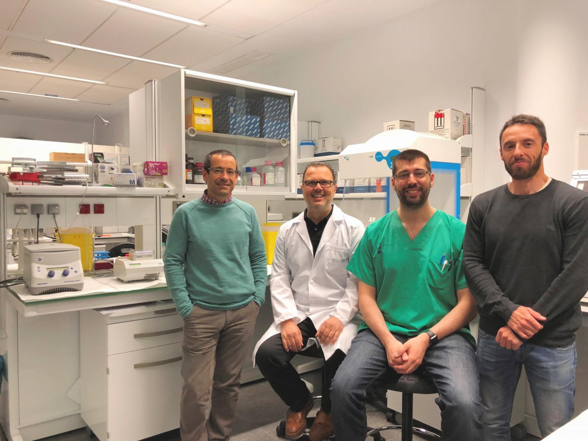 Equipo del servicio de Pediatría del CHUS.