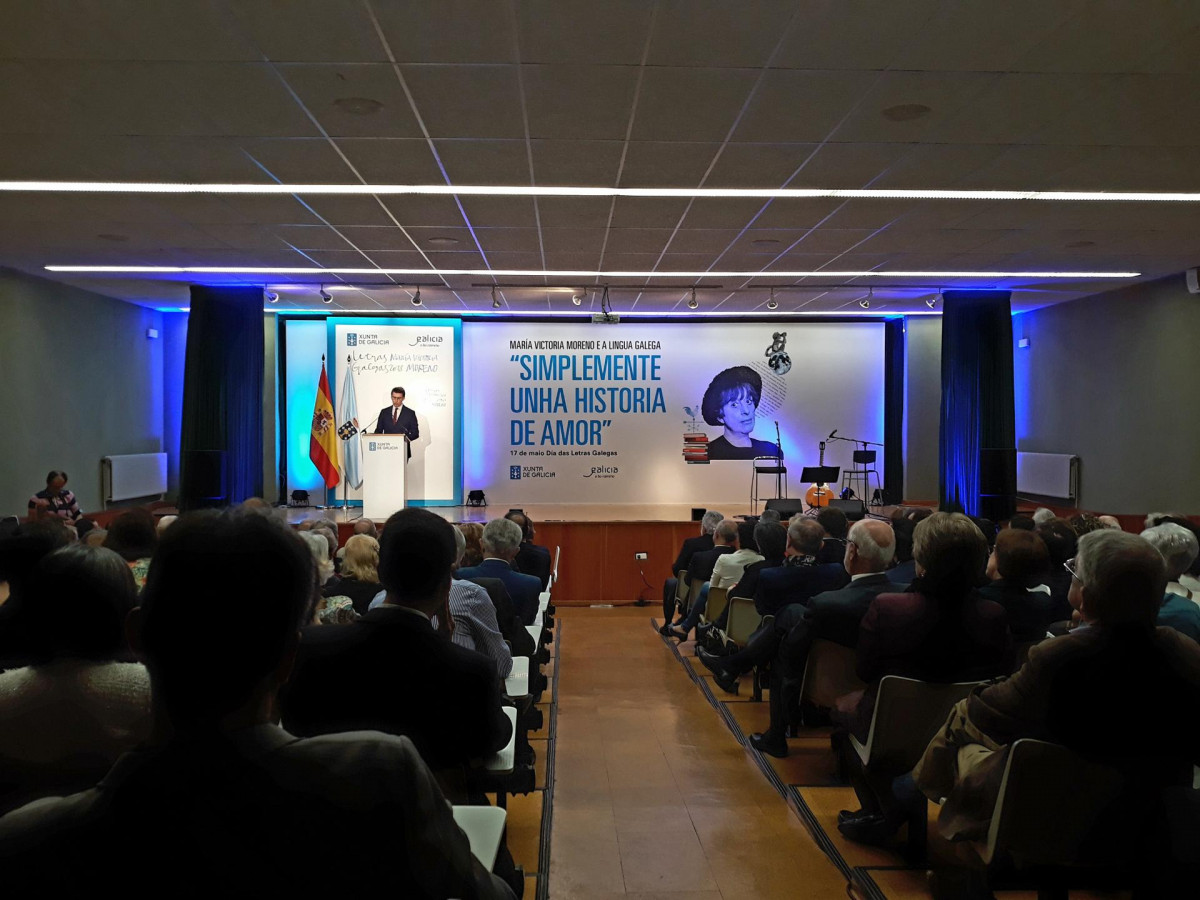 Acto institucional con Feijóo por el Día das Letras Galegas 2018