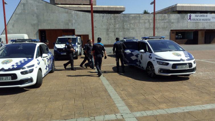 Detenido uno de los miembros de la 'Acampada contra a Pobreza' de Vigo por desacato