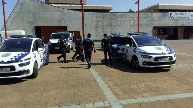 Detenido un miembro de la Acampada contra a Pobreza