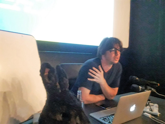 Andrés Goteira, en la Sala Numax