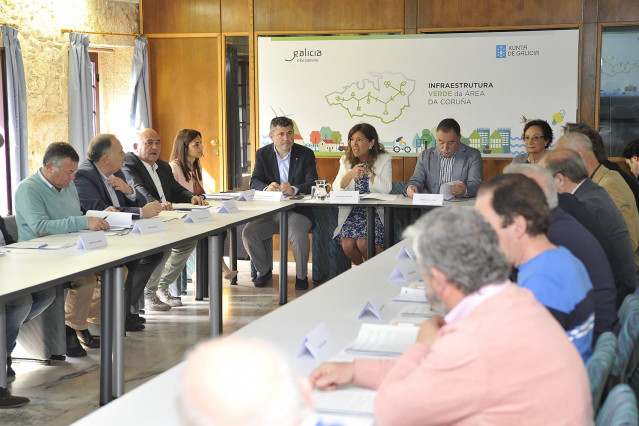 Beatriz Mato reunión Infraestructura Verde