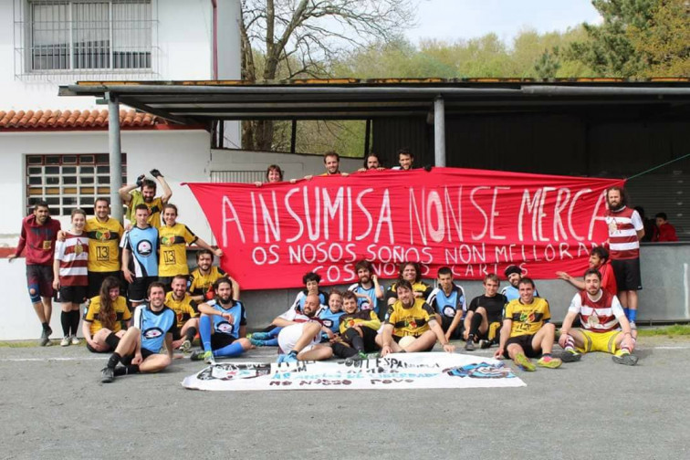 Cargas en el desalojo del CSO A Insumisa de A Coruña