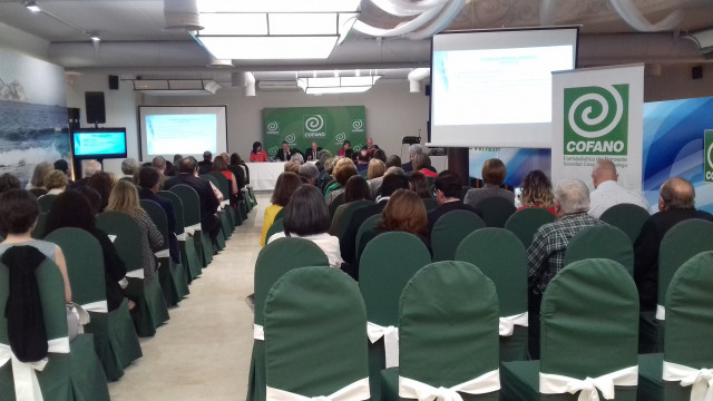 Asamblea de la cooperativa farmacéutica Cofano en Baiona.