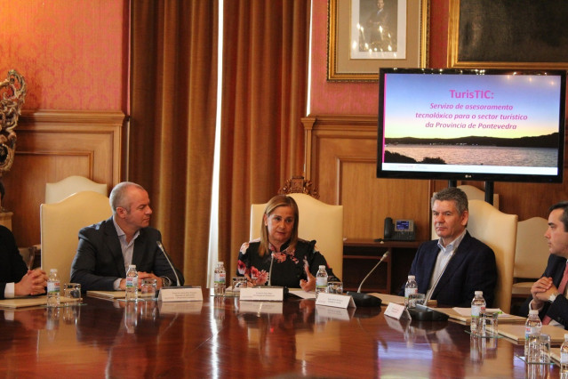 Presentación de TurisTIC en la Diputación de Pontevedra.