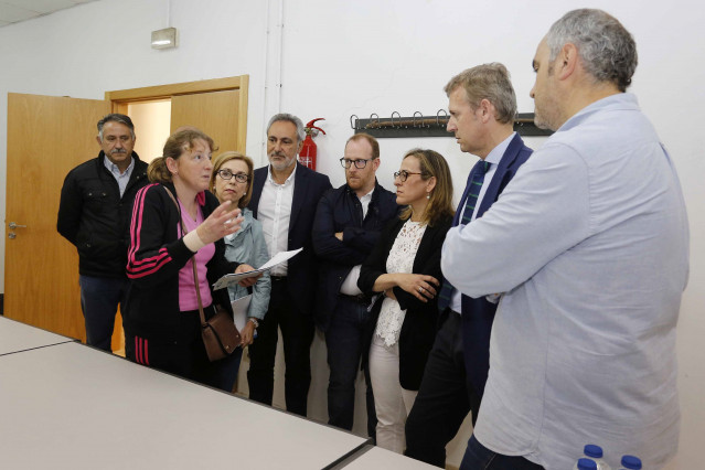 Rueda en el centro de atención a afectados por la explosión de Tui