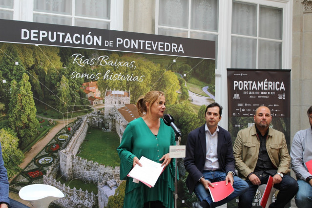 Presentación de PortAmérica en la Diputación de Pontevedra