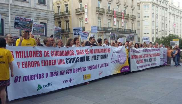 Afectados del Accidente de Angrois