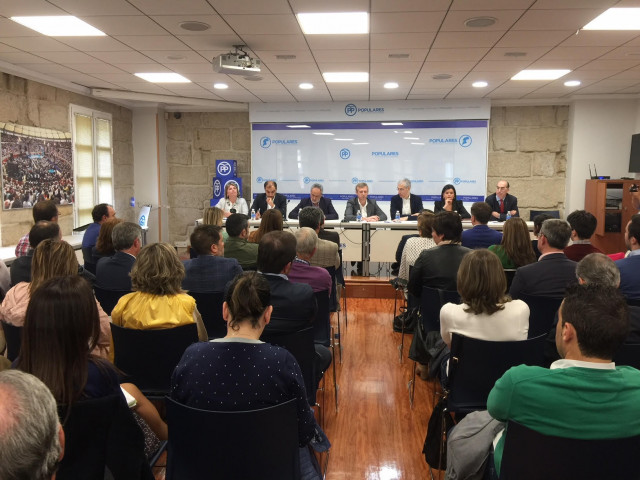 Comité ejecutivo del PP de Pontevedra