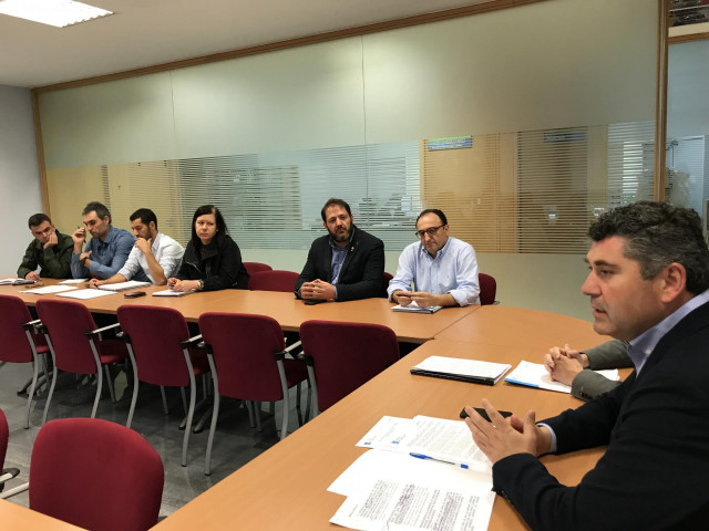 Reunión lucha incendios