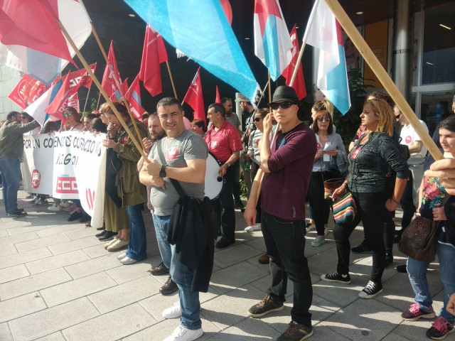 Concentración ante As Cancelas