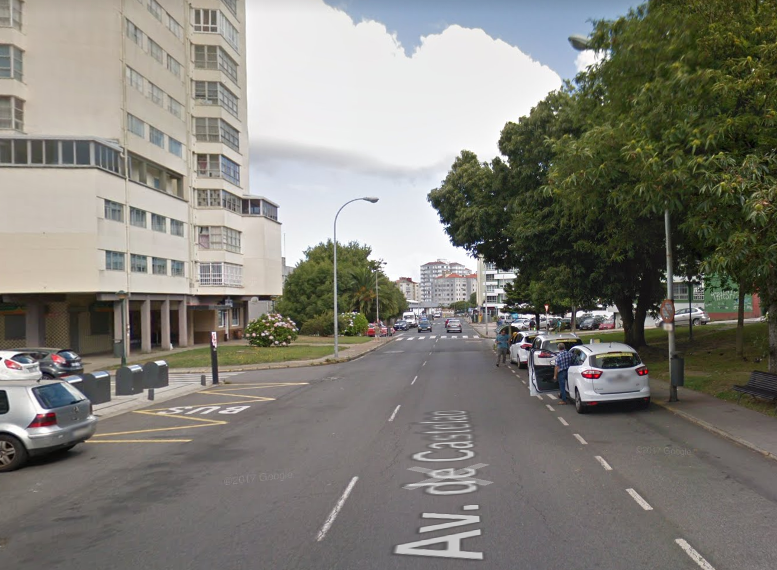 Avenida castelao ferrol parada taxis