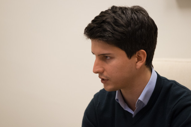 Diego Gago, candidato a dirigir Nuevas Generaciones