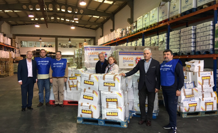 Más de 177.000 kilos de alimentos en el 'Mayo solidario' de Gadis