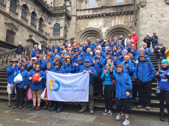 Participantes del Reto Camina por la Diabetes