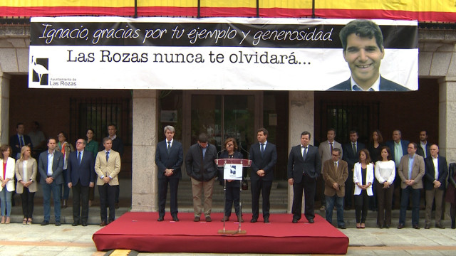 Las Rozas rinde un homenaje a Ignacio Echeverría