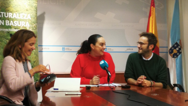 Presentación de la nueva campaña de eliminación de residuos en Galicia