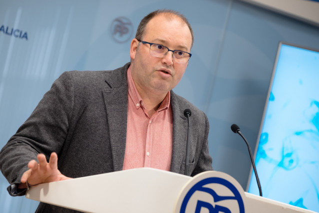 Miguel Tellado, secretario general del PPdeG