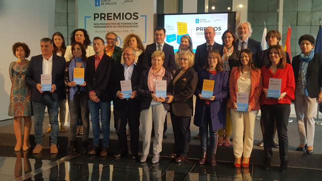 Entrega de premios a Proyectos de Formación Permanente del Profesorado